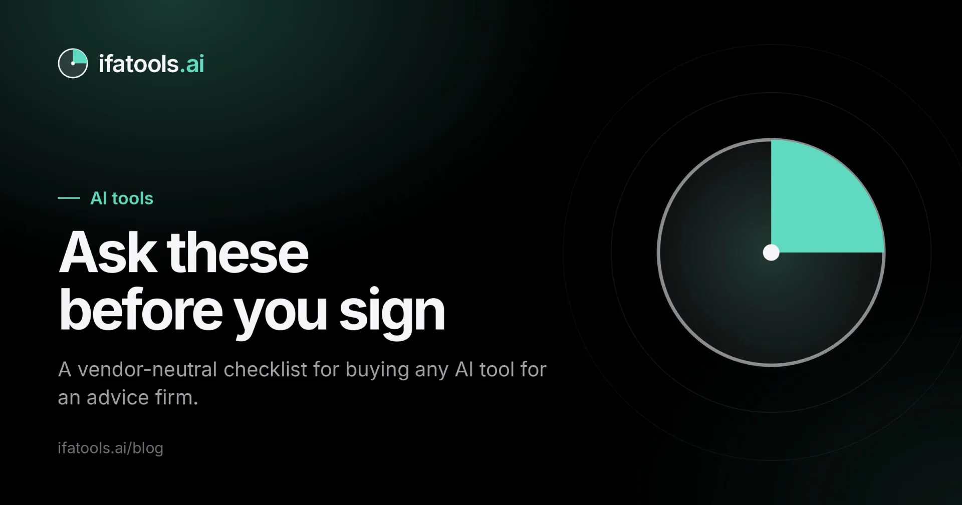 Cover image: Ask these before you sign.